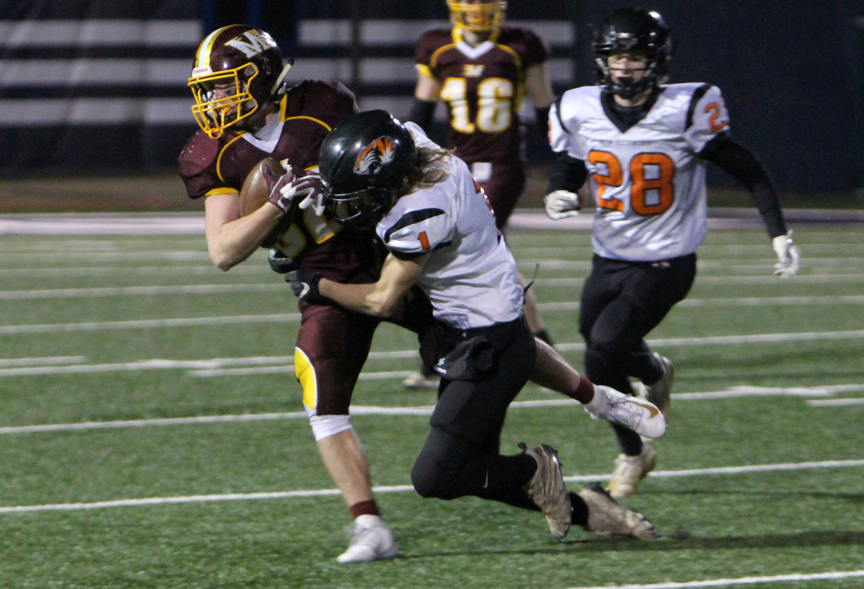 New Richmond at Menomonie football 11-1-19